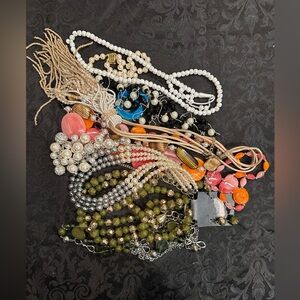 Lot of Elegant Multi-Color Beaded Jewelries #201